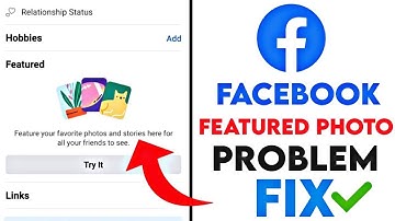 How to fix featured photos problem in facebook | Fb featured photo problem solve 2022