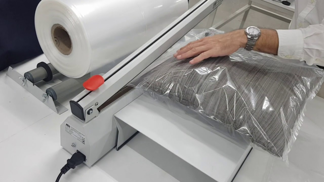 Embolsadora de cojines y toallas sealkid