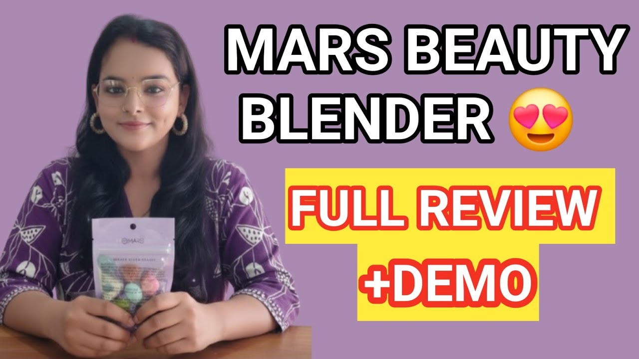"Mars Mini Beauty Blender Review 🔥 Under ₹200 | Best Affordable Makeup Tool" 