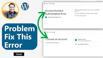 ⚠️Access blocked authorization error 400 invalid request 100% Fix This Problem ✔ In WordPress