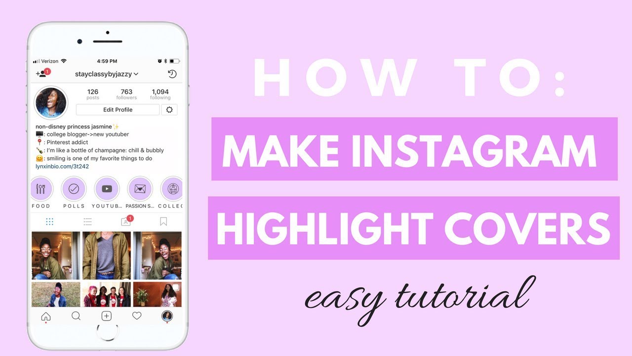 How To Make Instagram Highlight Icons Using Canva