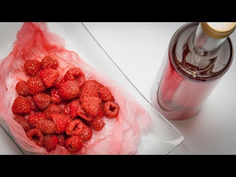 How to Make Raspberry Vinegar - Raspberry Vinegar Recipe