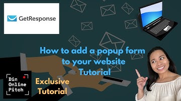 How to add a pop up form to your website tutorial