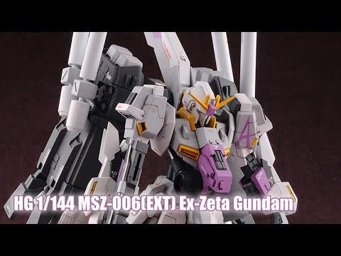 HG 1/144 MSZ-006(EXT) Ex-Zeta Gundam - Custom Build - YouTube