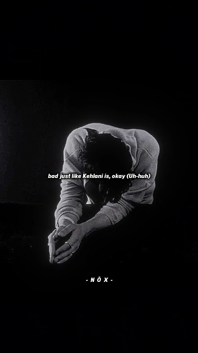 kehlani - Jordan Adetunji (Lyrics) | Aesthetic | WhatsApp Status | remix | slowed and reverb | #fyp