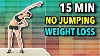 15 Min No Jumping Workout To Lose Weight At Home