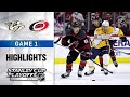 First Round, Gm 1: Predators @ Hurricanes 5/17/21 | NHL Highlights