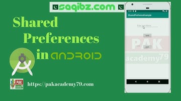 shared Preference in Android | How to Save Variables in shared preference - Android Studio | 2019
