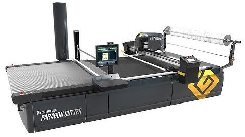 Gerber Paragon automated cutters - Overview