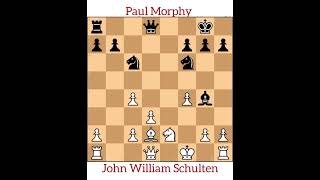 Paul Morphy Drags the Enemy King into Deep Forest!!! No Engine Era