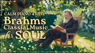 15 Most Beautiful Classical Music Ever Written by Brahms | 432Hz Classical Music for Soul & Heart