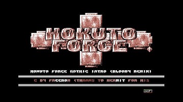 Hokuto Force - HF Gothic Intro (Bloody Remix) | C64 Crack Intro