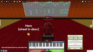 Hero (From Limbus Company) on Roblox Piano