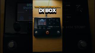 Turn your HX STOMP into a DI Box