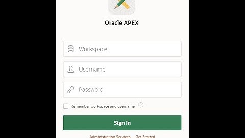 Change The Oracle APEX Development Environment Authentication Schemes & Lock/Unlock Workspace(s)
