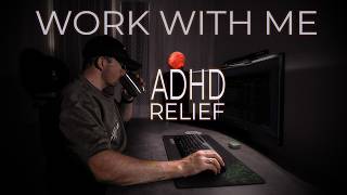 Work With Me | 2 Hour Focus | Pomodoro 50-10-50 Timer | Work & Study Session | ADHD Focus Music