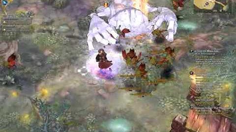 Tree Of Savior - Blue Wood Spirit Boss (Close Beta Test)