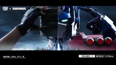 PUBG MOBILE x TRANSFORMERS  The Signal of Cybertron has ARRIVED!