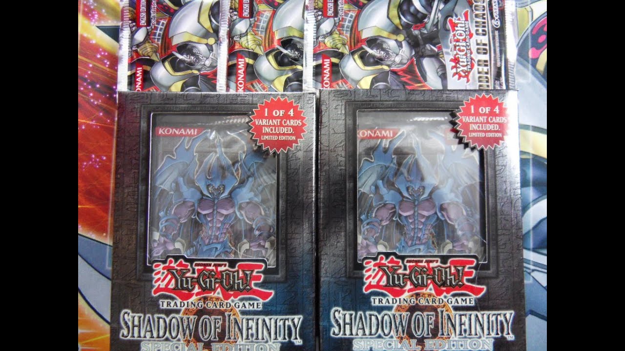 shadow of infinity booster box Yugioh Orica