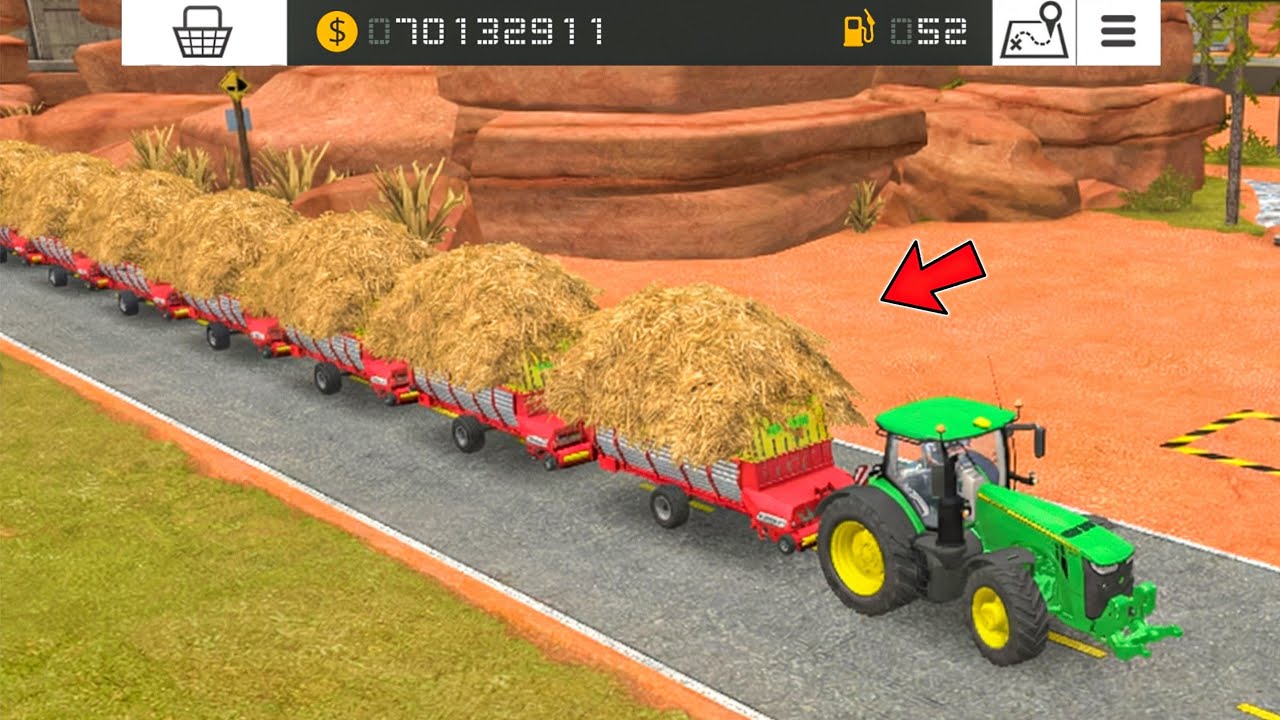 Making Loading Weagon Big Row & Overload W/ Straw In Fs18 | Fs18 ...