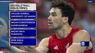 Four players with Hawaii ties makes U.S. Olympic volleyball roster