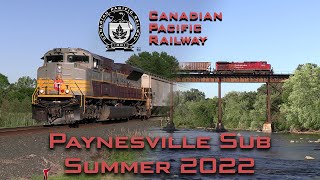 Canadian Pacific&#39;s Paynesville Sub in Summer 2022