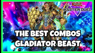 My Best Combos with the Gladiator Beast Deck🔥Yu-Gi-Oh! Master Duel Competitive Gameplay
