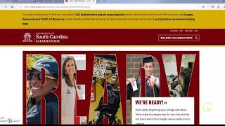 USC Salkehatchie Account Claiming Tutorial