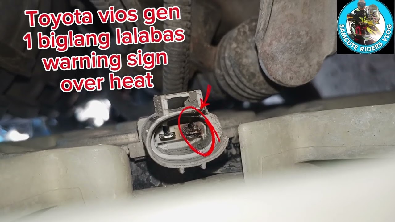 Toyota vios gen 1 biglang lalabas ang over heat din mag normal anong dahilan panoorin 