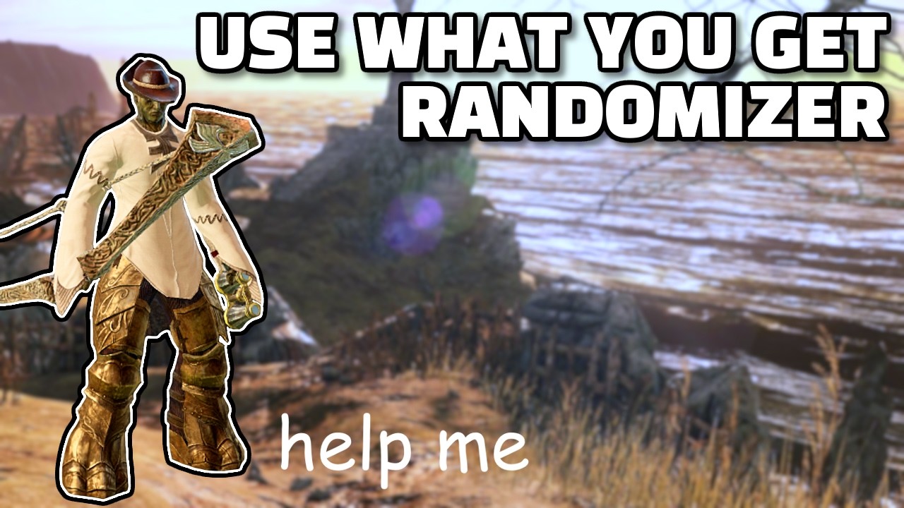 Dark Souls 2 Randomizer but I HAVE to equip every single garbage item I pick up