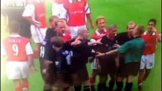 Patrick Vieira vs Roy Keane and Stam