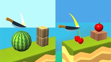 Knife Jump! Very Satisfying And Relaxing ASMR Slicing Game