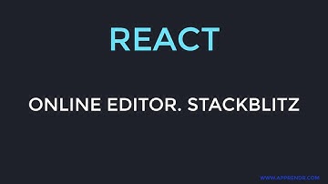 Editor stackblitz. Programma le tue app angular e React online