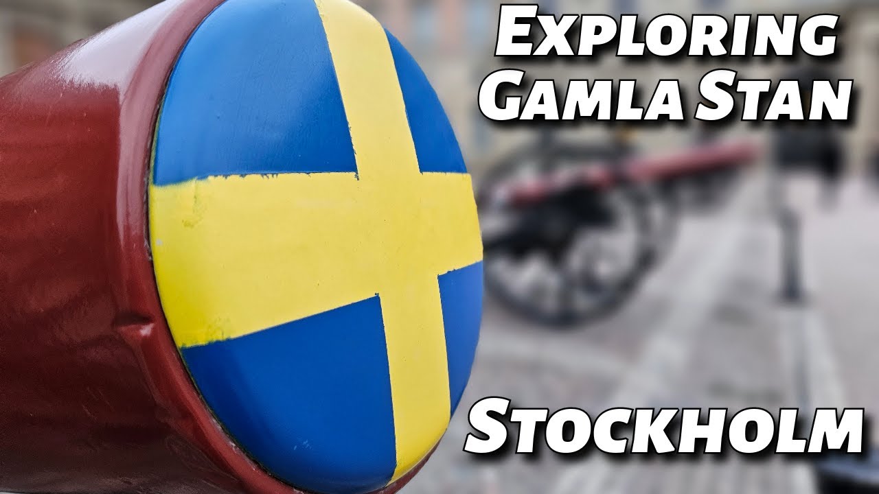 STOCKHOLM GAMLA STAN (OLD TOWN), NICE PLACE TO SIGHTSEEING AND SHOPPING