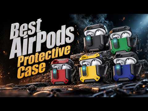 Best AirPods Protective Case | Hard TPU Shockproof AirPods 4