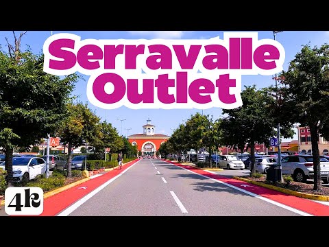 4K - Serravalle Designer OUTLET Italy | a unique shopping experience | the largest outlet in Europe