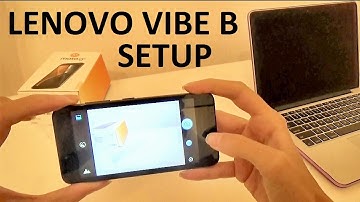 Lenovo Vibe  B - Intial Setup and Review