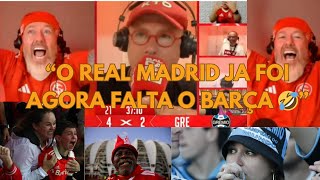 REAÇÃO DA TORCIDA DO INTER NA GOLEADA DE 4x2 SOBRE O GRÊMIO
