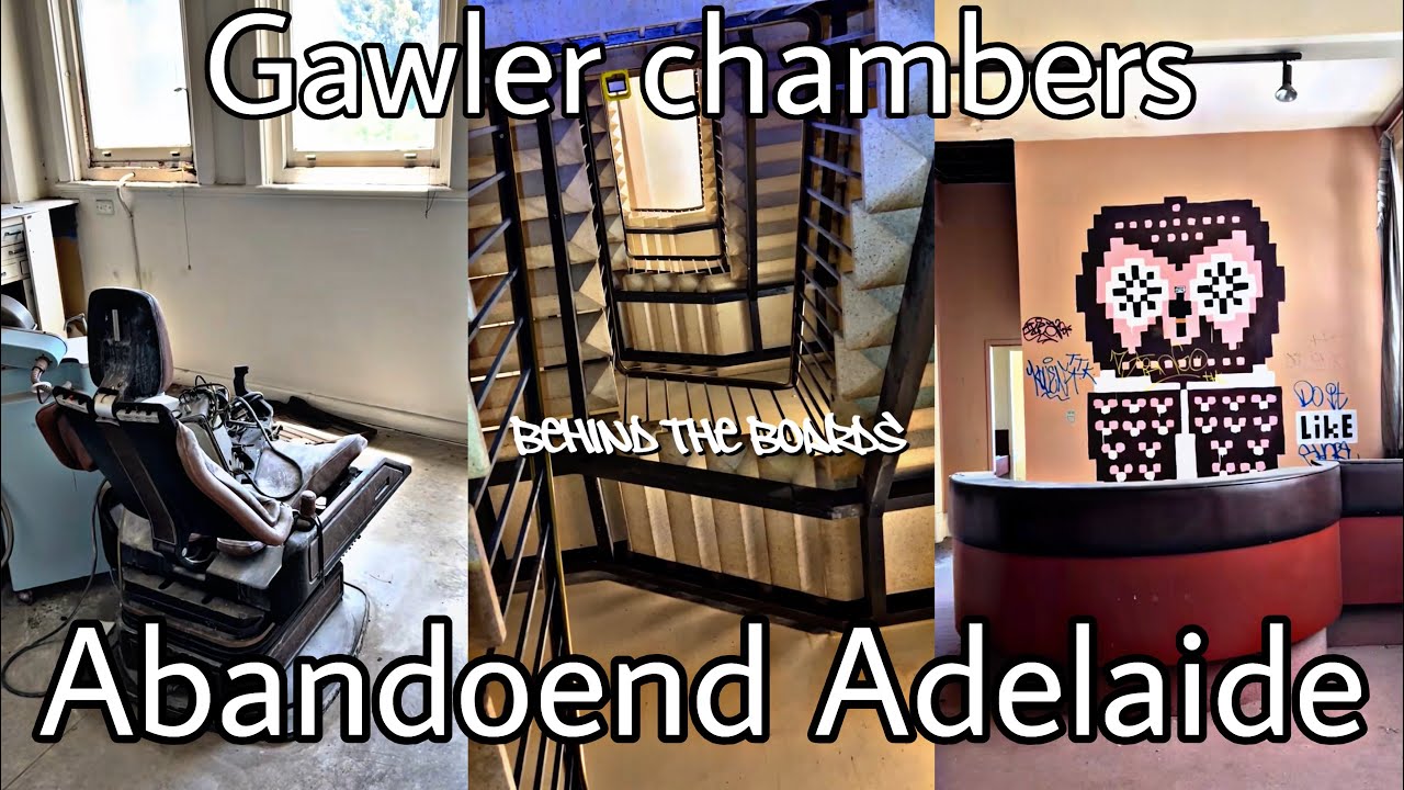 Abandoned Gawler chambers Adelaide cbd (ALMOST CAUGHT)  
