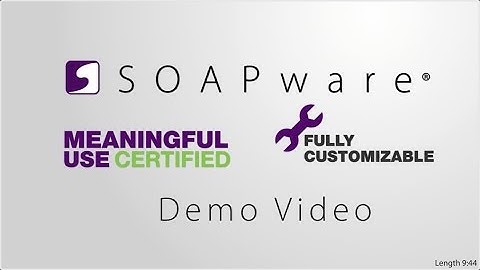 SOAPware Demo Video