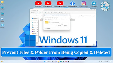 ✅ How To Protect Folders And Files From Copying, Moving, Deleting, Editing And Rename On Windows 11