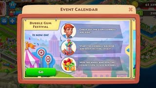 Township Gameplay level 55 | Township Bubble gum festival | Township Regatta Result