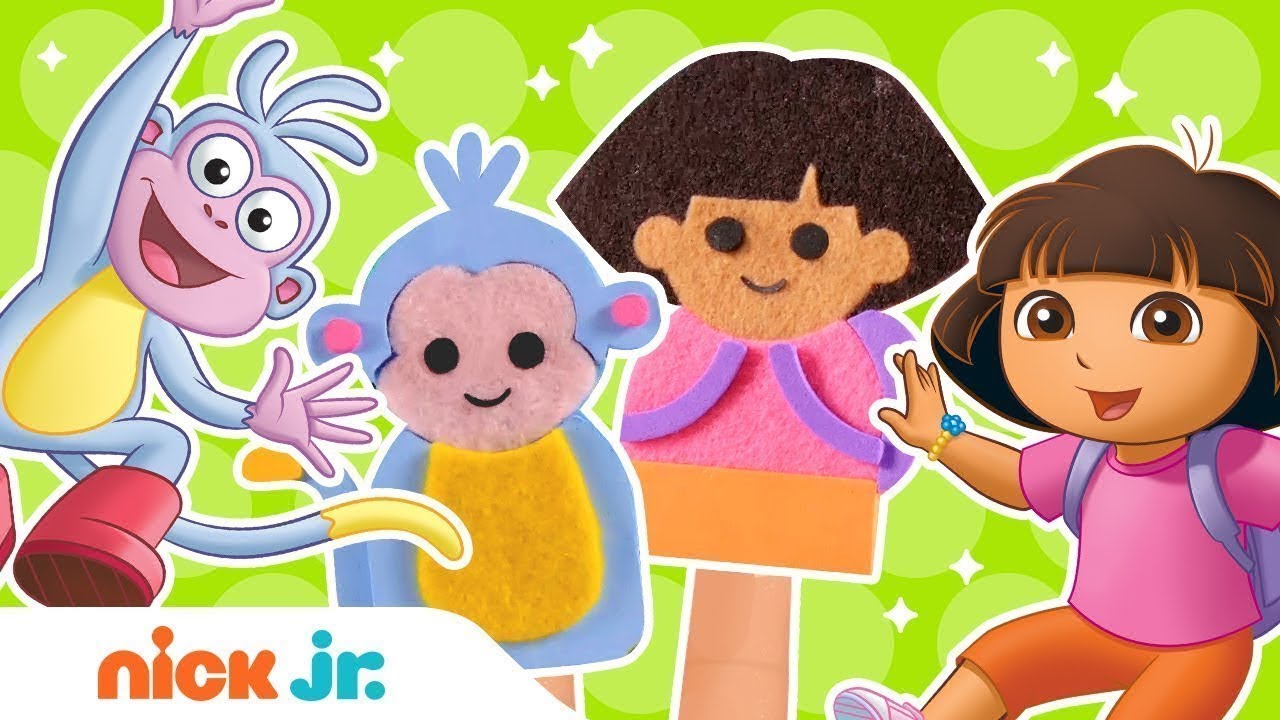Dora the Explorer Perrito's BIG Surprise! 🐶 Pinkie Pal Puppet