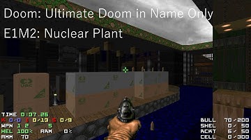 CDL: Ultimate Doom in Name Only E1M2: Nuclear Plant (HNTR)