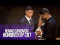 Cristiano Ronaldo Presents Sports Award To Novak Djokovic Globe Soccer Awards 2025 BeIN SPORTS 