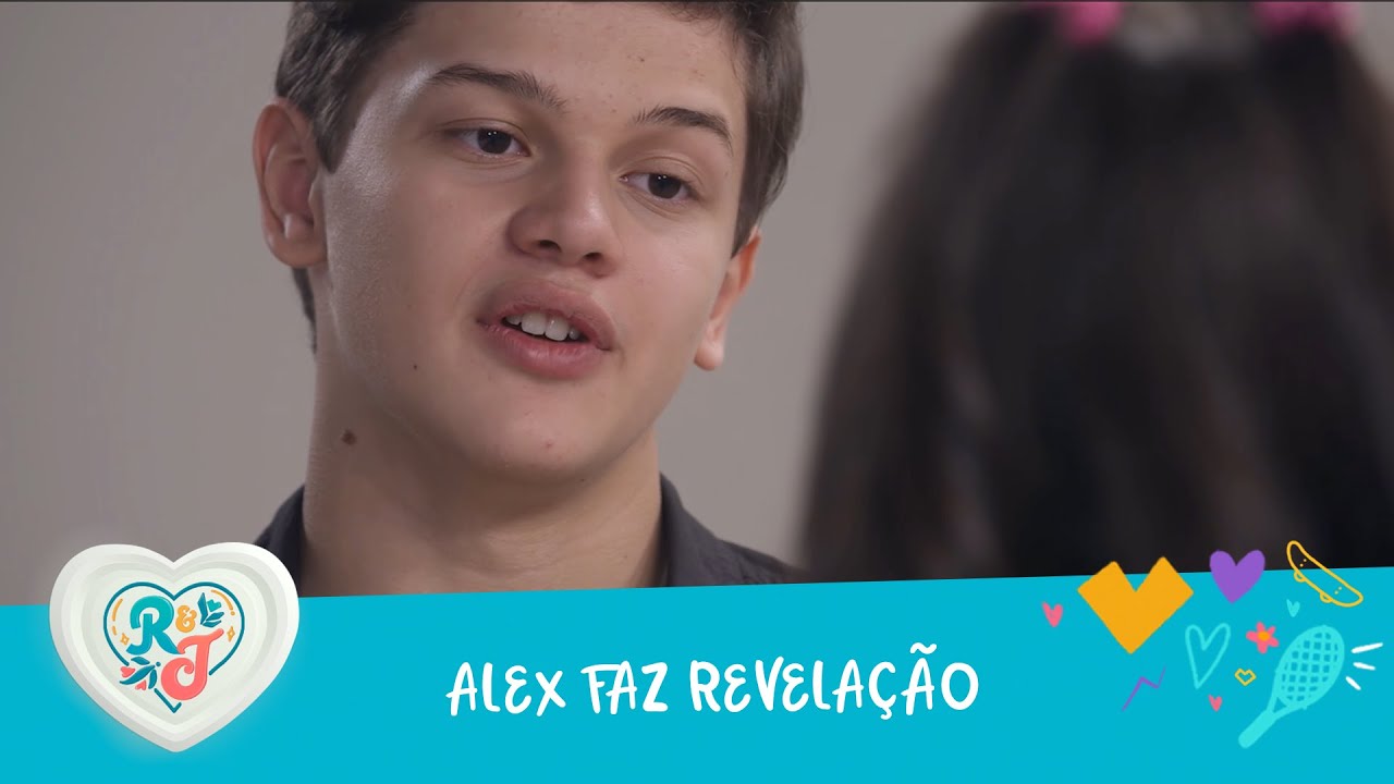Alex confessa para Lívia que nunca beijou | A Infância De Romeu e ...