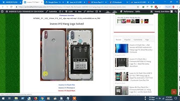 invens V12 Flash File | Firmware MT6580 6.0 Hang Logo Fix | Dead Recovery Stock Rom