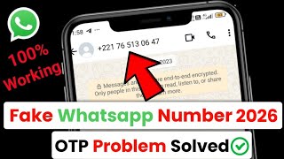 Fake whatsapp kaise banta hai 2025 | free whatsapp number | How To Create Fake WhatsApp Account screenshot 3