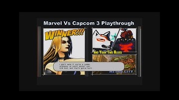 Marvel Vs Capcom 3 Akuma, Trish & Amaterasu Playthrough with no Cheats on the Xbox 360 :D #Xbox