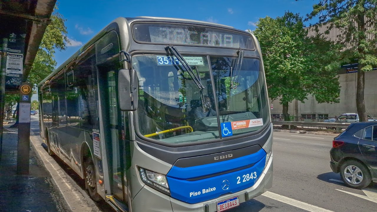Metrô Tatuapé Terminal Sul - Movimentação de Ônibus (Vídeo 9)